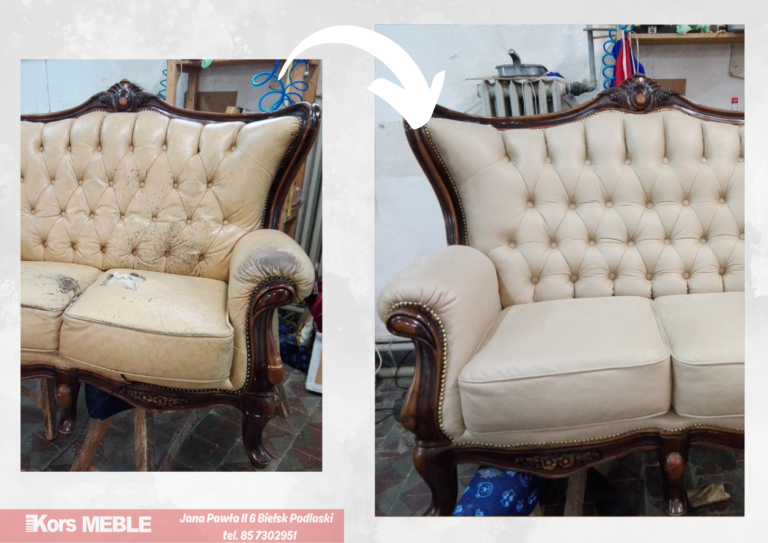 zakąad tapicerski Kors Meble sofa retro